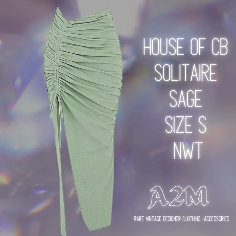 House of CB Solitaire Sage Shirt  Size s New with Tags